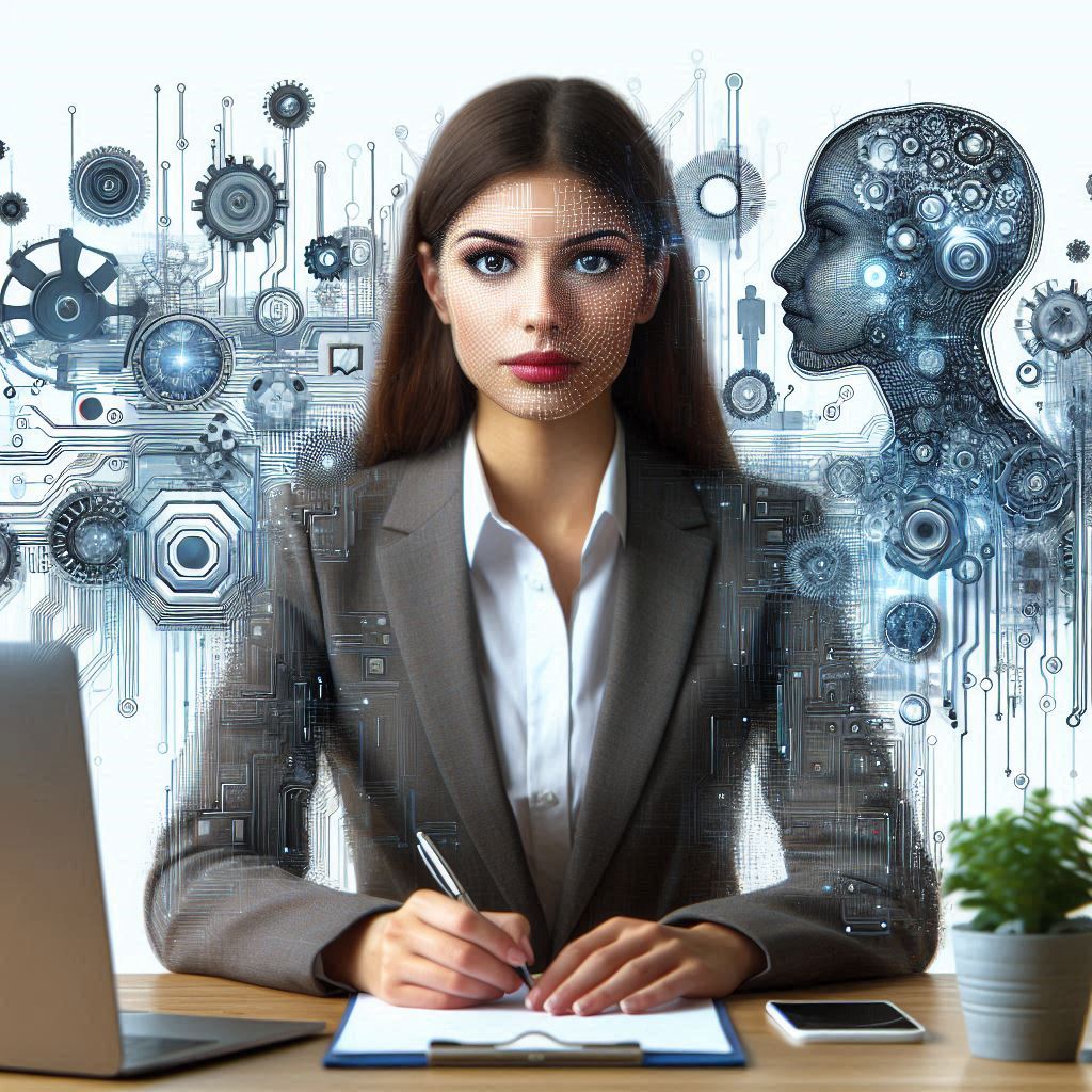 AI analyzing CV quality