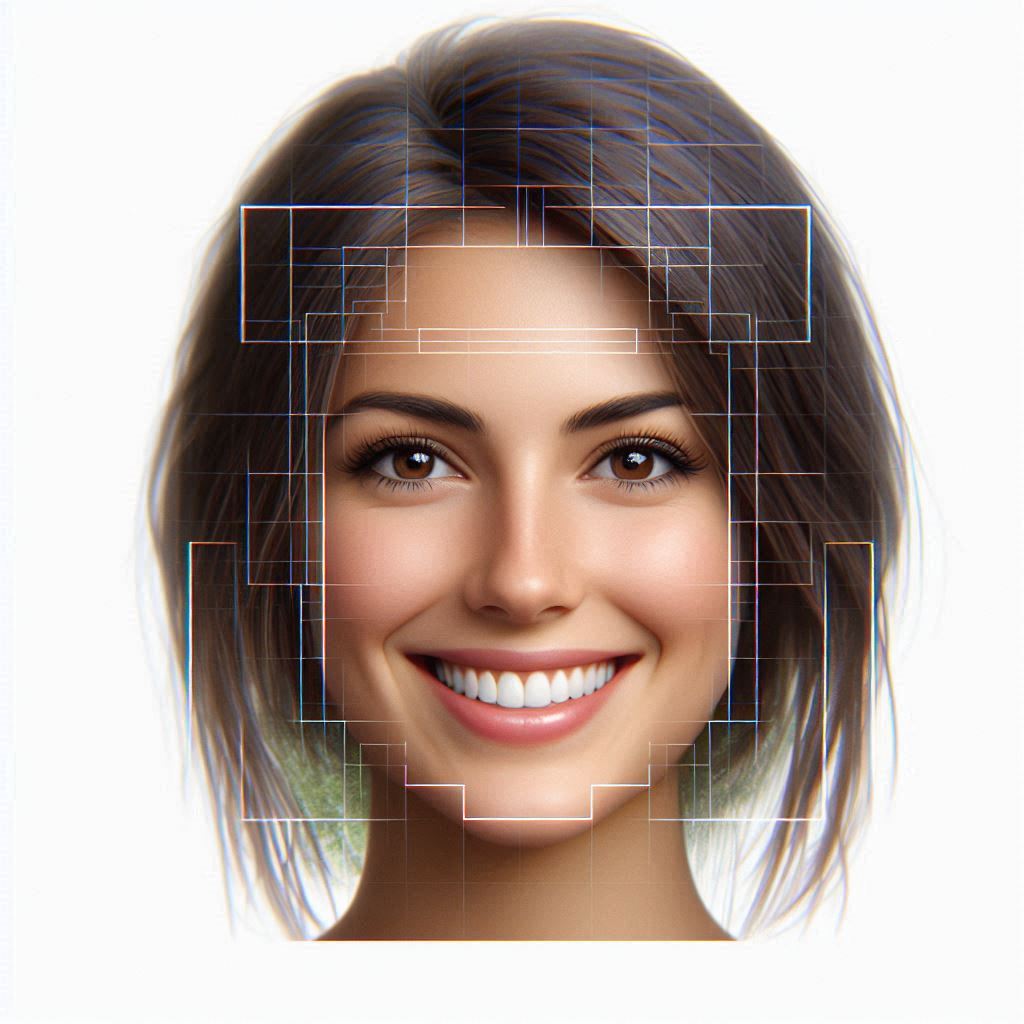 AI Robot Working on Computer